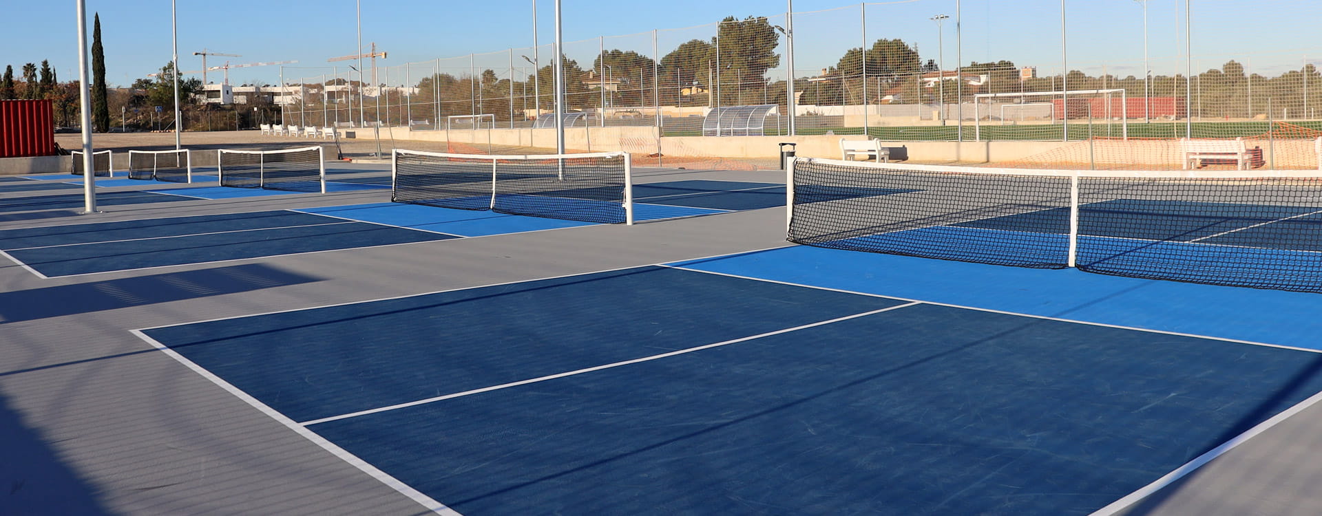 Pickleball courts overview
